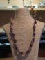 Preview: Amethyst-Kette mit Holz, 63cm (Lup150)