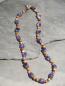 Preview: Amethyst-Kette mit Holz, 63cm (Lup150)