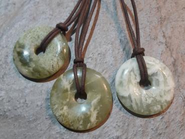 Serpentin an Baumwollband braun, 4cm (S7)