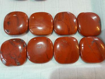 Jaspis, rot Handschmeichler 4cm (VJ137)